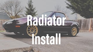 CSF 2808 Radiator Install & Review II 1995 Mazda Miata M-Edition 1992 Mazda Miata Radiator