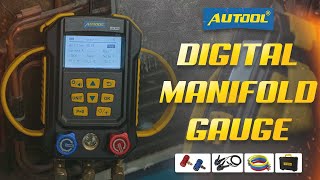 Digital Manifold Gauge Full Review Autool Lm160 -Tech