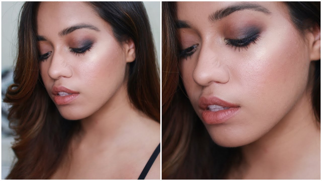 Soft Smokey Eye Makeup Tutorial / Sultry Evening Look | Debasree Banerjee