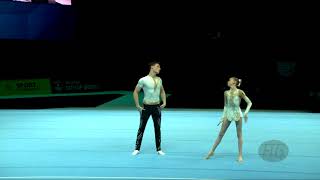 Belgium (BEL) - 2018 Acrobatic Worlds, Antwerpen (BEL) - Combined  Mixed Pair