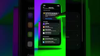 Reduce Eye Strain with Screen Time on iPhone #iphonetips #digitalwellbeing #iphone