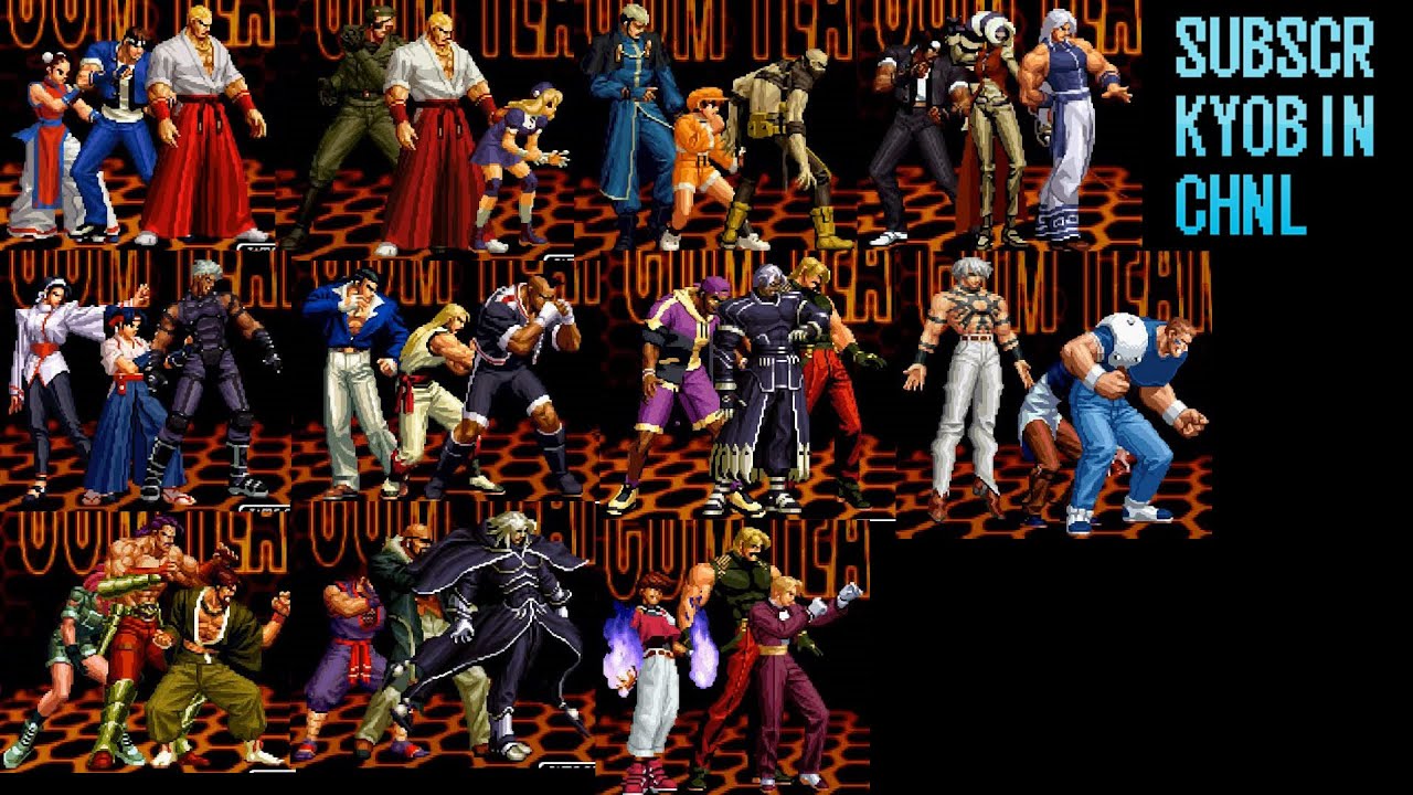 KOF 2002 HACK ALL NEW HIDDEN CHARACTERS YouTube