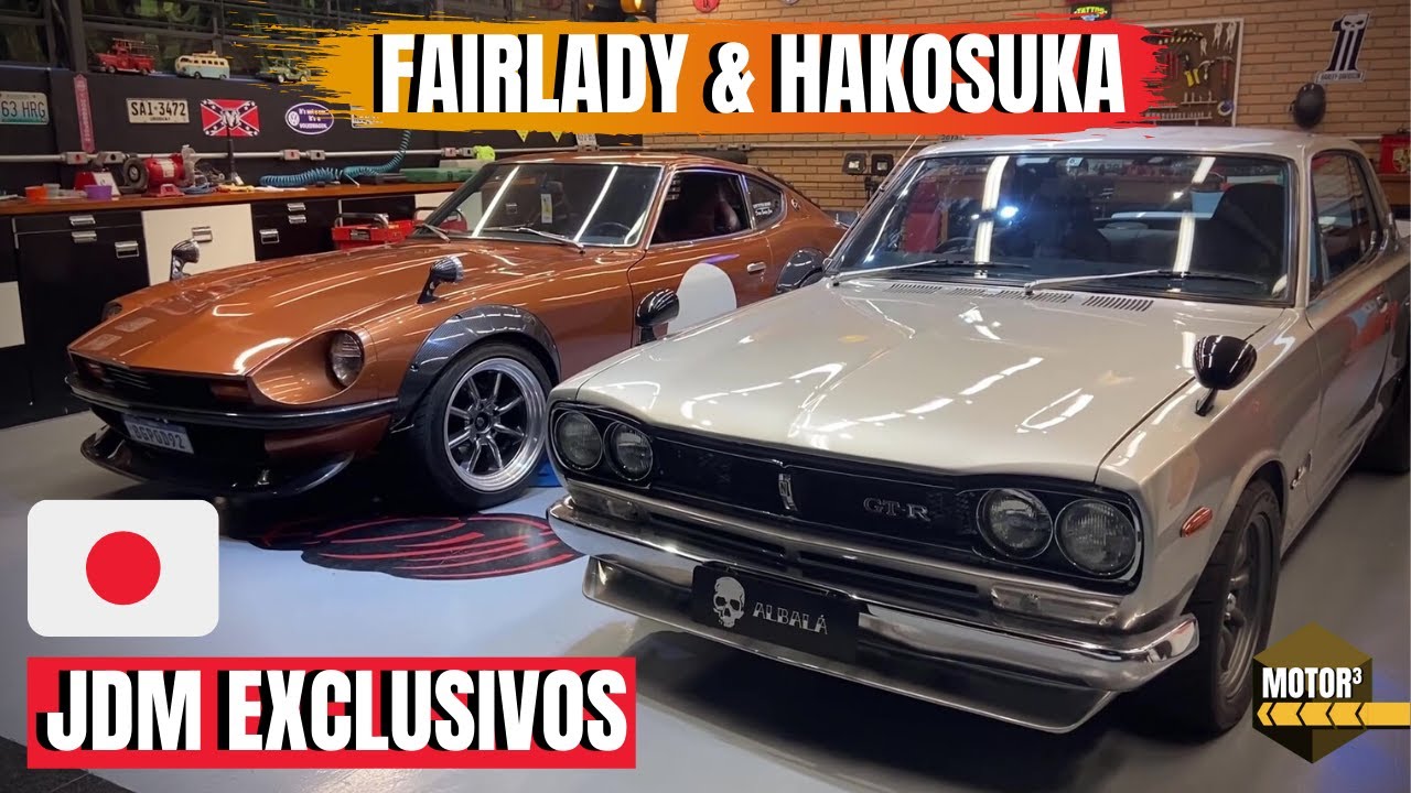 Datsun 260z e Nissan GT 2000 Skyline! Fairlady e Hakosuka! - YouTube