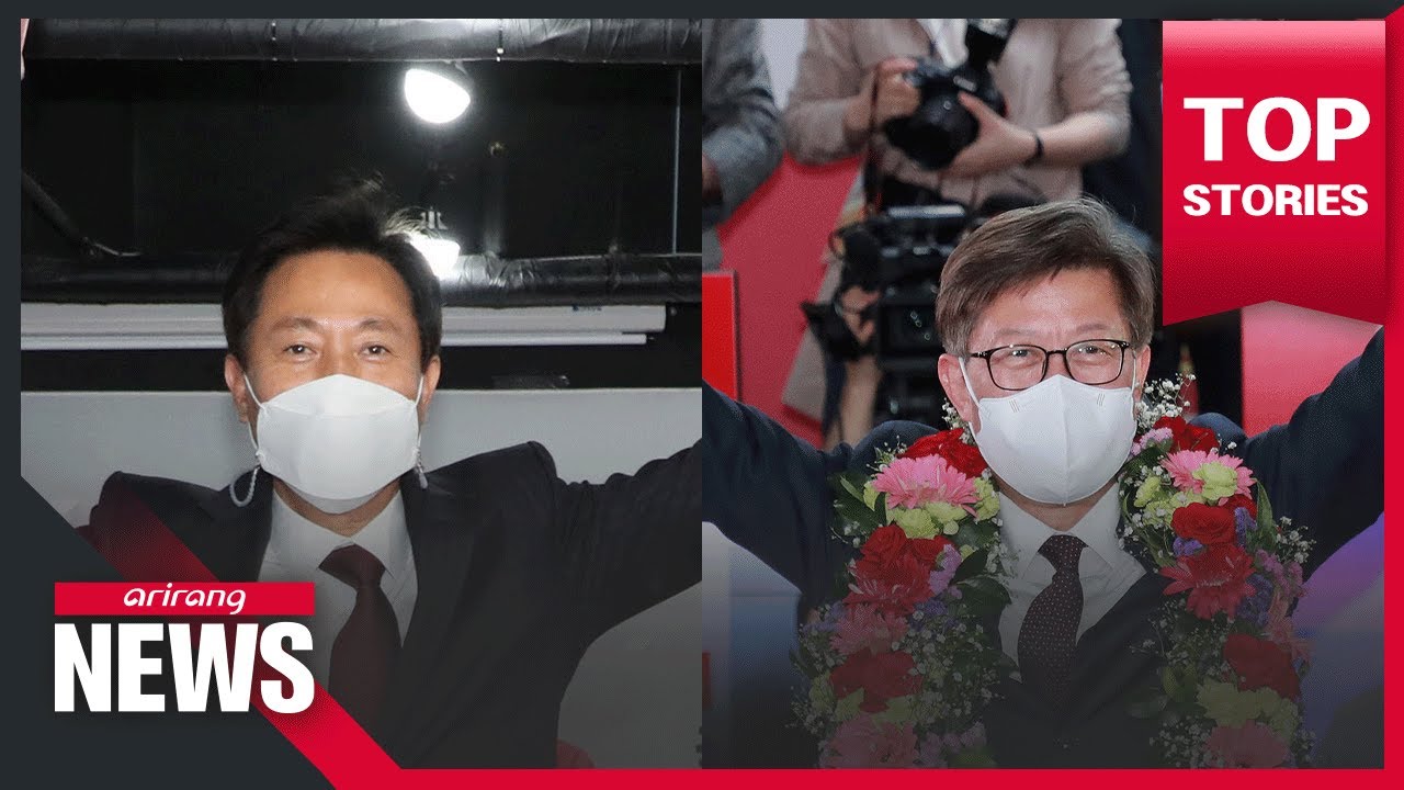 S. Korea's main opposition party wins Seoul, Busan mayorships