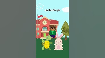 Rùa Và Thỏ Part 1 #shorts #kechuyenbenghe #readaloud #kidsstories #vietnameseforkids #storytime