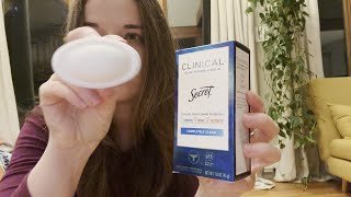 Secret Clinical Strength Antiperspirant Deodorant Review #ad #amazoninfluencer