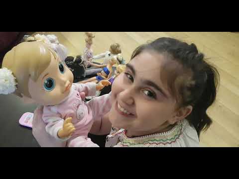 მოლაპარაკე თოჯინა ტასო. ვითამაშოთ ტასო თოჯინით.