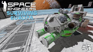 Space Engineers Surviving Europa: Making An Unknown Signal Drone Retriever EP5