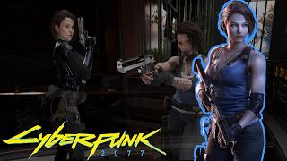 Cyberpunk 2077 Character Creation- Jill Valentine (Resident evil)