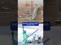 Watch: Severe Winds Topple Statue Of Liberty Replica