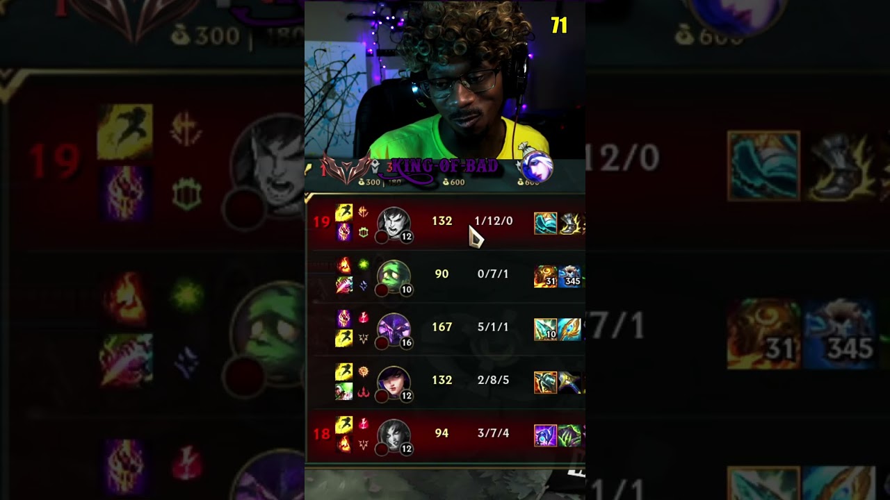 Team Diff 🙃 League Of Legends