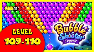 Bubble shooter legend 2021 Gameplay | Levels 109-110