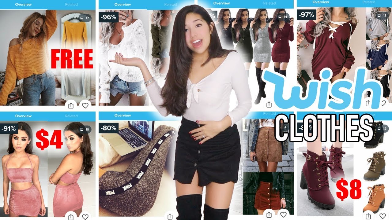 wish cheap clothes