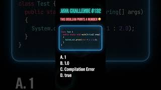 Java Prints 1.0 Instead of 1? 😎 #java #viral #trending #coding #viralvideo#trendingshorts #lmrlogics