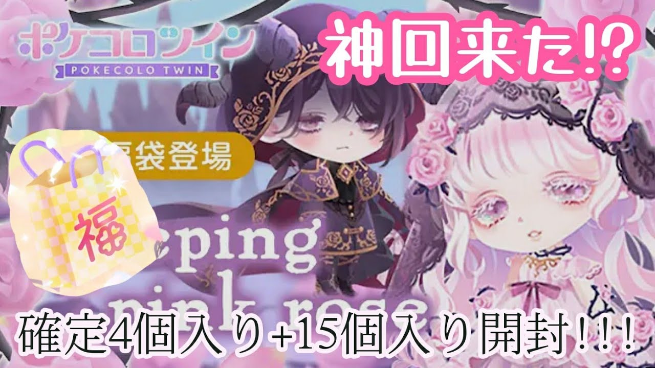 新作福袋の15個入りと確定4個入りを引いたらまさかの神回が来て…！？