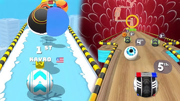 Going Balls VS Sky Rolling Balls Gameplay #150 ( Android & IOS GamePlays )