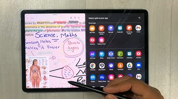 How to Use Split Screen in Samsung Tab S8 Plus - Extreme Multitasking