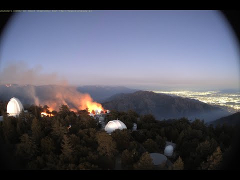 20200919 Bobcat Fire: Two more days of 60 fps fire video