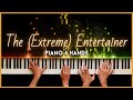 Joplin the extreme entertainer 4 hands piano arrangement