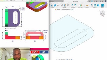 Practice Drawing #2 — Live from the CAD Book (Fusion 360)