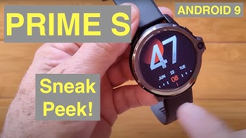 KOSPET PRIME S Dual Camera (with TOP cam like GENESIS has) New Tech Android Smartwatch: Sneak Peek