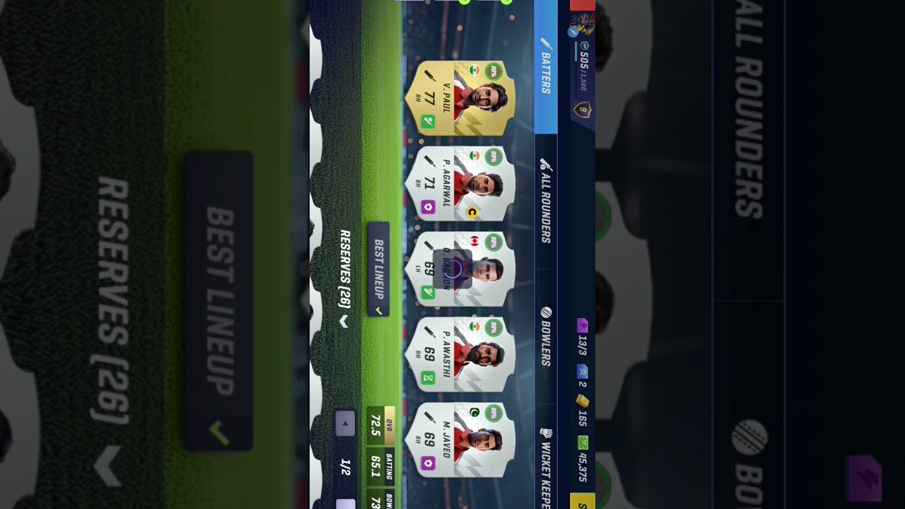 Gold Pack Opening in Cricket Team Coach 25! ✨🔥 | What Did I Get? 😱