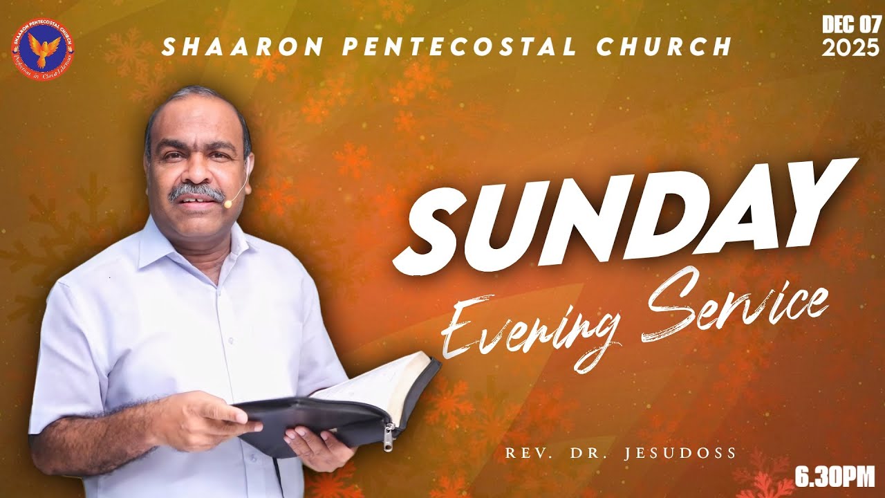 Evening Service || Message: Pastor. Philip Solomon || 07-12-2025