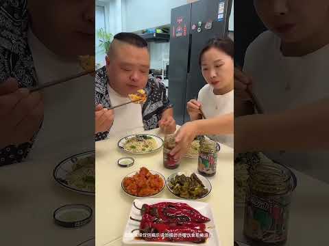 いたずら夫婦のソーセージASMR _ ASMR FOOD 🍜🍝🍜🥓🥢🍗#asmr #食べ物#vlog