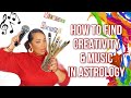 HOW TO FIND CREATIVITY AND MUSICIANS IN ASTROLOGY - QUCK VIDEO #Astrology #Creativity