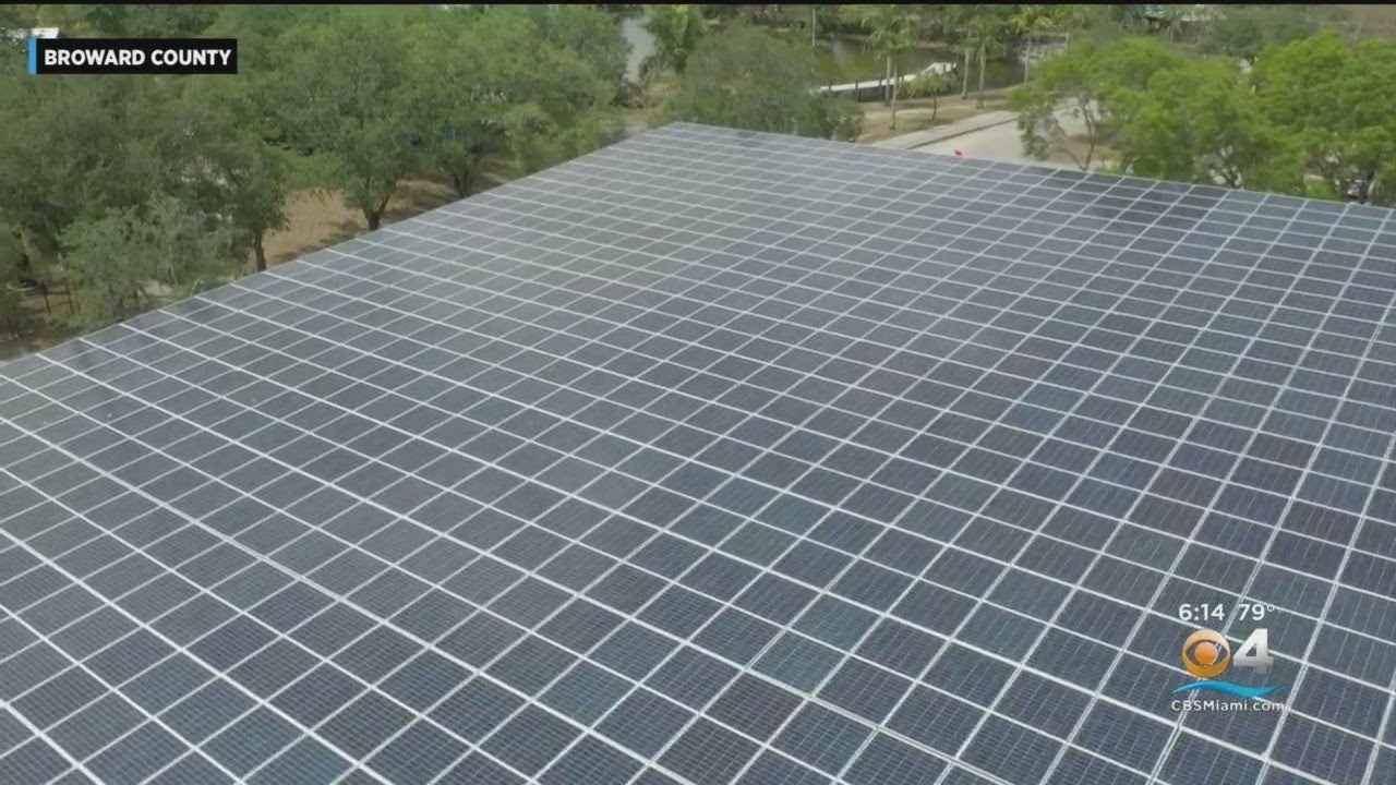 Broward plans to install solar panels at 12 different locations