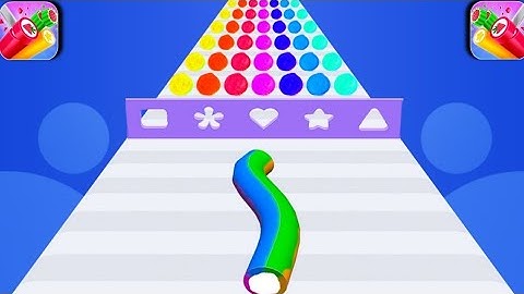 Satisfying Mobile Games - handmade candy run, BallRun2048, A-Z Run...