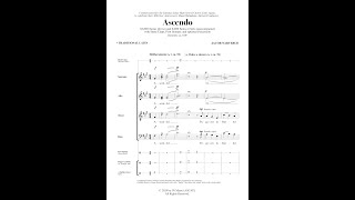 Ascendo By Jacob Narverud Satb Choir With Satb Solos, A Cappella
