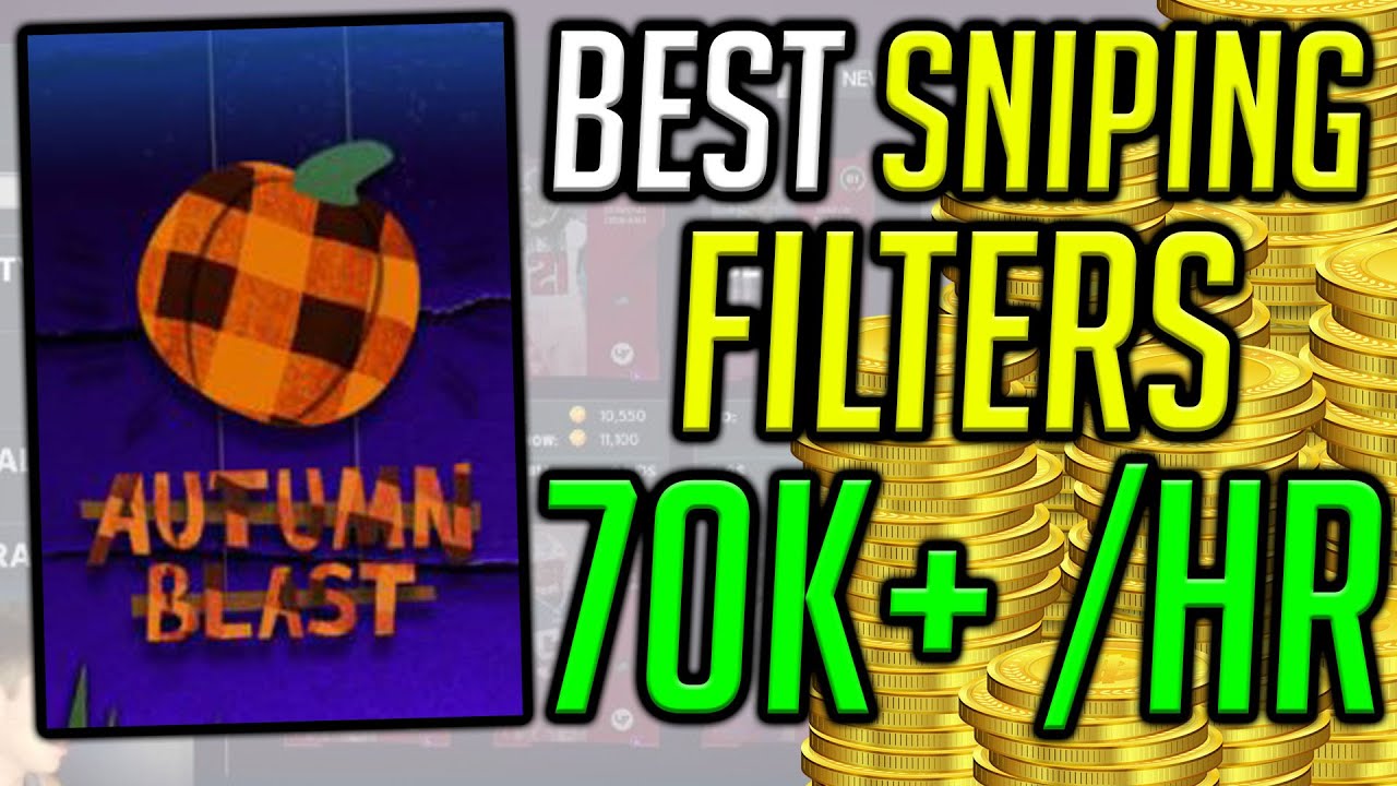 NEW COIN MAKING METHOD IN MADDEN 21 AUTUMN BLAST PROMO! BEST SNIPING FILTERS! 70K+ PER HOUR!