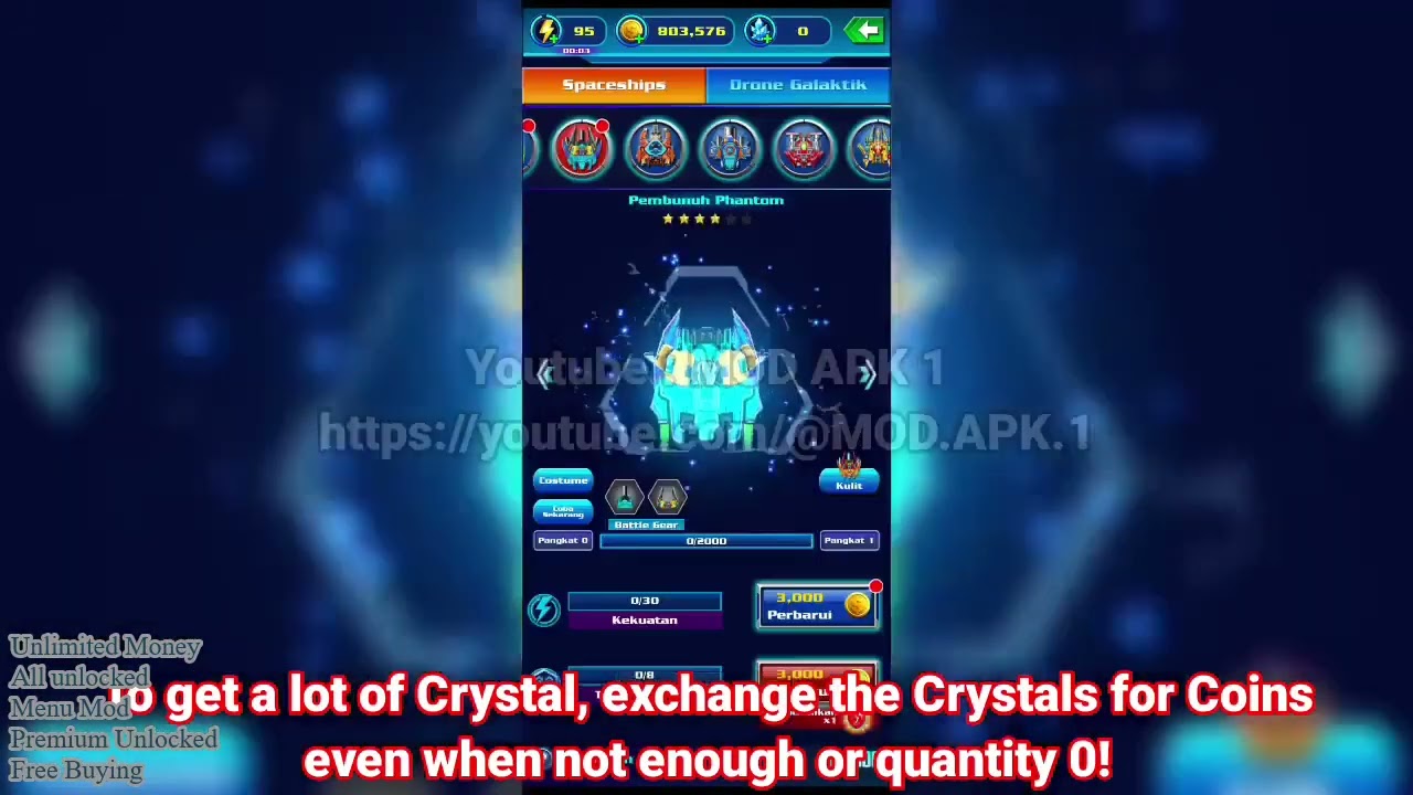 Galaxy Attack Alien Shooter Mod Apk Versi Terbaru 2025 | All Unlocked & Unlimited Money