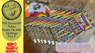 Psychedelic Payout - Part 3 $10 Ohio Lottery Scratch Off Tickets - Double The Odds Challenge