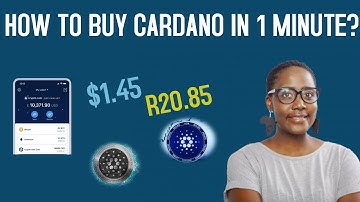 HOW TO BUY CARDANO (ADA) IN 1 MINUTE? CRYPTO.COM