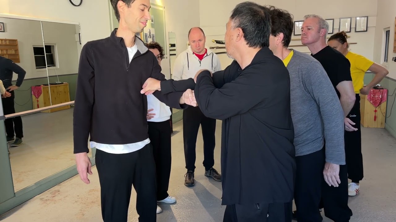 Arts martiaux internes - force interne (jin) - Gestion du coude selon le type de canalisation