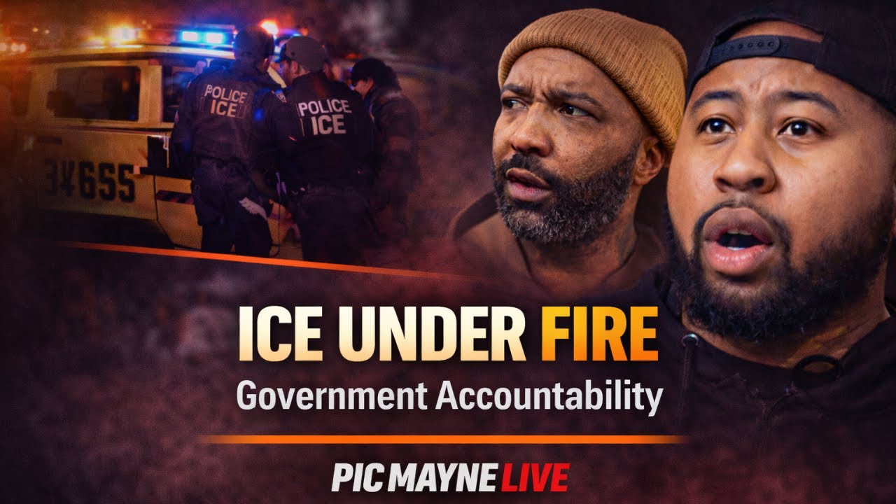 ICE Shooting Case Sparks Outrage + Joe Budden Checks Akademiks Over Adin Ross | Pic Mayne Live