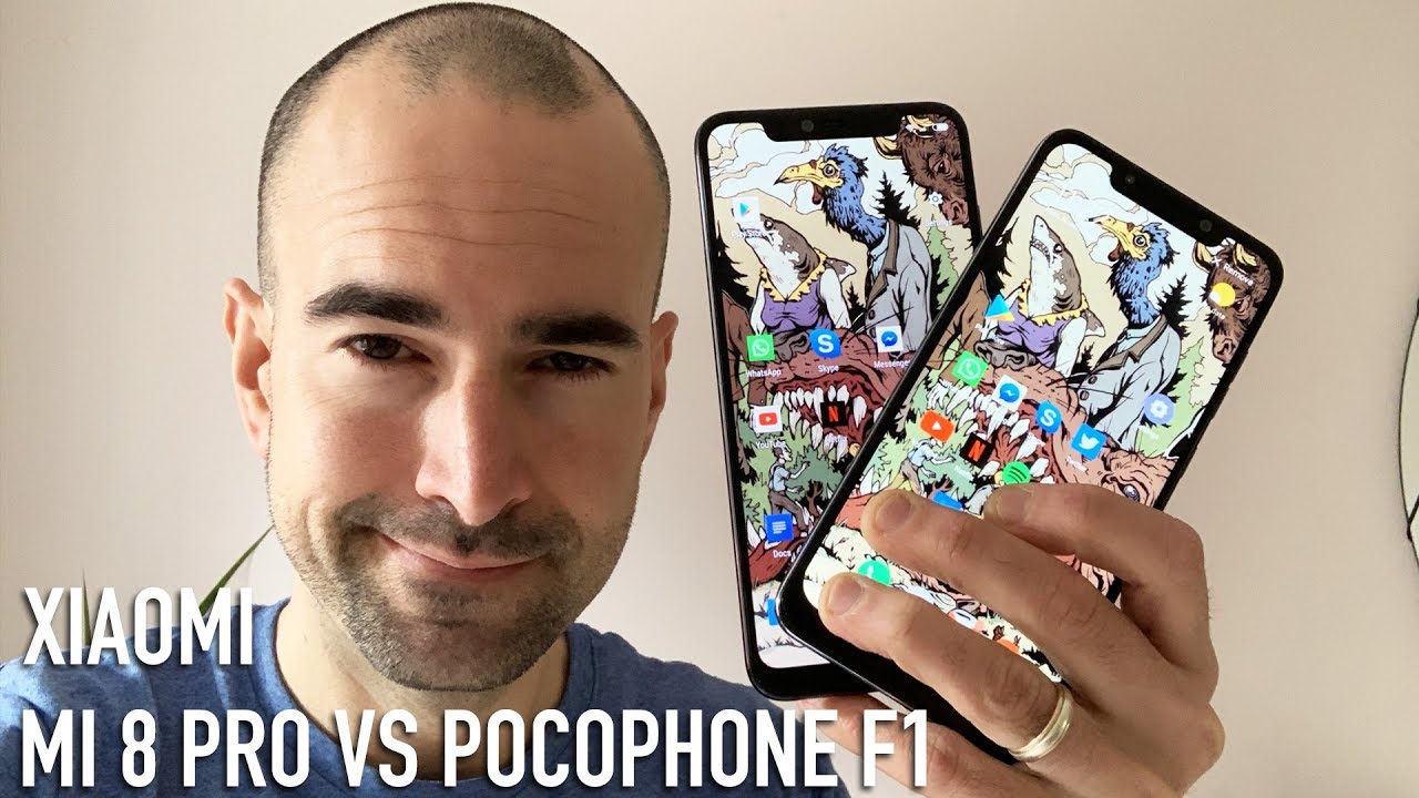Xiaomi Mi 8 Pro and Xiaomi Pocophone F1 - Full comparison