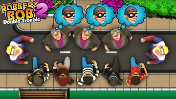 Robbery Bob 2 - All Costumes Funny Gameplay Part 187