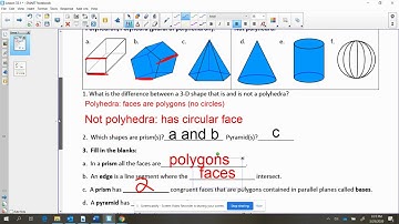 Lesson 33.1 - Prisms & Pyramids