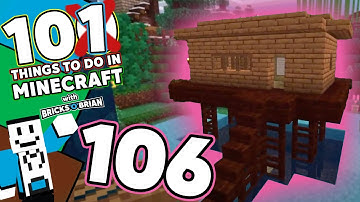 Create a House on Stilts! - 101 Things to do in Minecraft with Bricks 