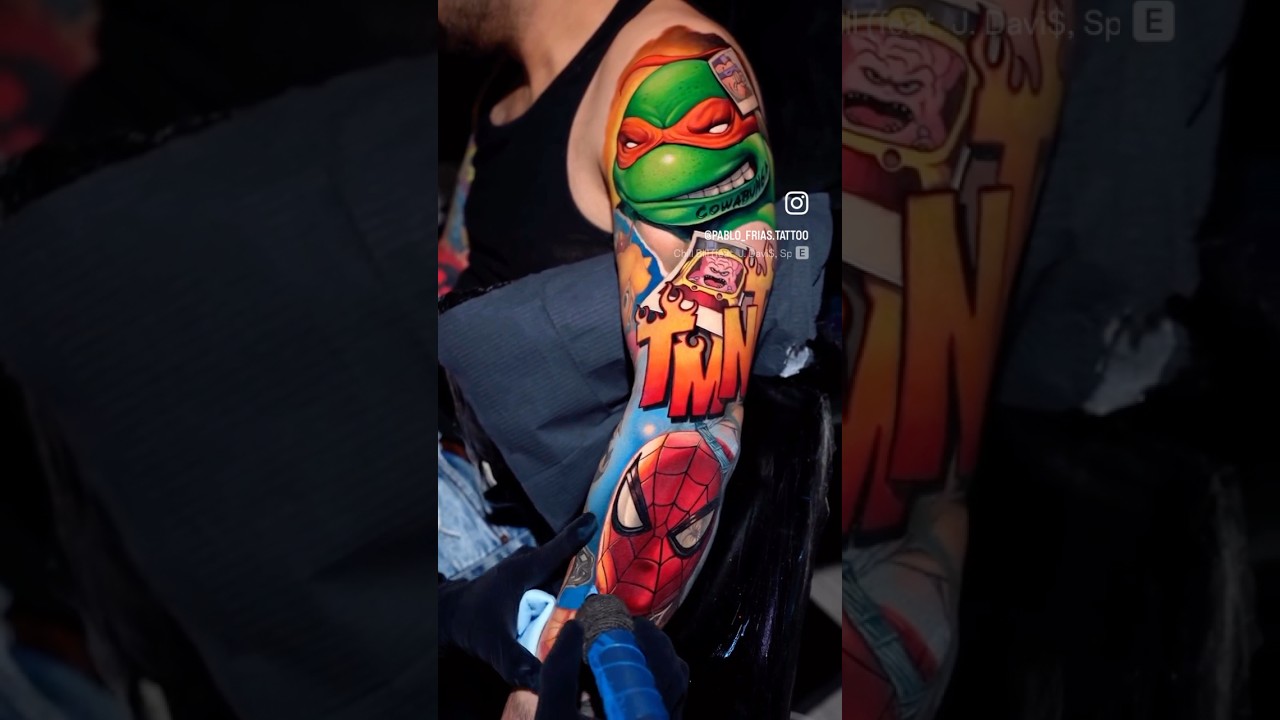 Прекрасные татуировки от художника: @pablo_frias.tattoo