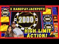 🔥 3 JACKPOTS EN HIGH STAKES LIGHTNING ⚡️ SOLO BONOS CON GRANDES PAGOS!  MUCHA ACCION EN EL CASINO