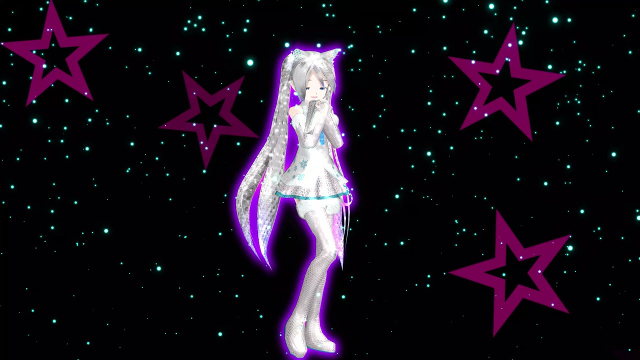 [MMD hologram ready] galaxias! - lat-type 雪ミク