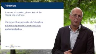 Virtual Open Day: MSc Human Resource Studies, Admission & Application, Tilburg University