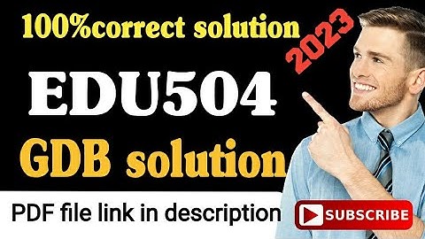 Eng504 Gdb solution 2023/eng504 gdb solution 100% correct/#eng504#gdb#solution#2023