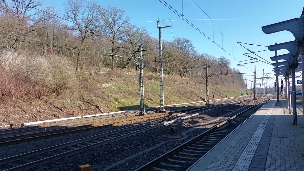 1440 der HLB durchfährt Stolberg Hbf