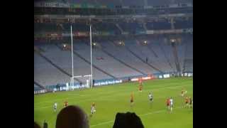 A point for Dublin against Down