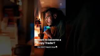 Wanna become Copy Trader on a decentralized platform? It's never been this easy! #auradex #trading